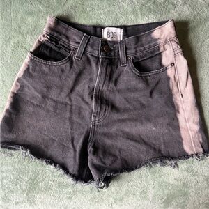 BDG Black and Tan Jean Shorts